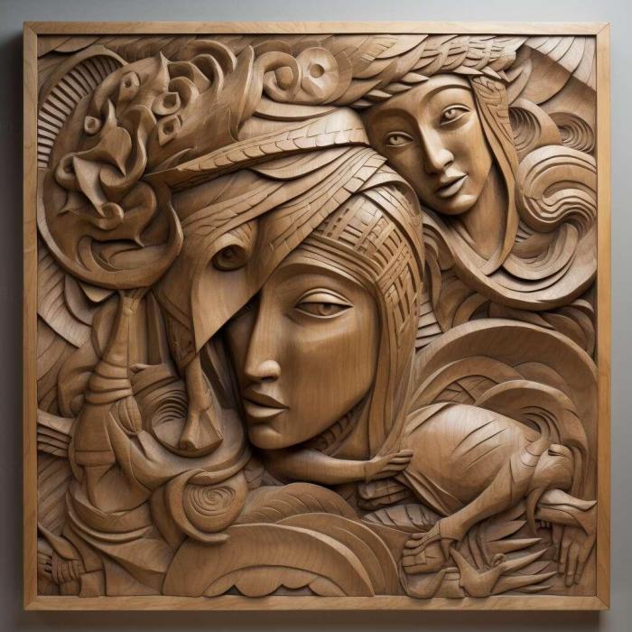 نموذج ثلاثي الأبعاد لآلة CNC 3D Art 